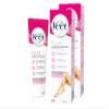 Veet Silk & Fresh Hair Removal Cream for Normal Skin, 200 ml (2 x 100 ml) view 1
