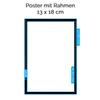 artboxONE Framed Poster, Black Frame, 18 x 13 cm, Sleeping Panda for Children view 4