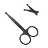 20x EWANTO Grooming Scissors for Dogs and Cats, Safety Rounded Tip, Black, Stainless Steel view 3