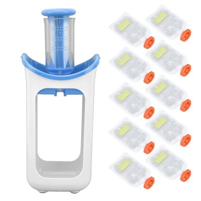 Bderkz Baby Food Puree Maker, Efficient, Easy to Use, Easy to Clean, Durable Blender, Blue