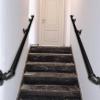 HYEYXKF Black Stair Handrail Kit with Wall Brackets, 120 cm view 1