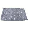 FTVOGUE Glow-in-the-Dark Blanket, 0.75 x 1 m, Star and Moon Pattern view 3