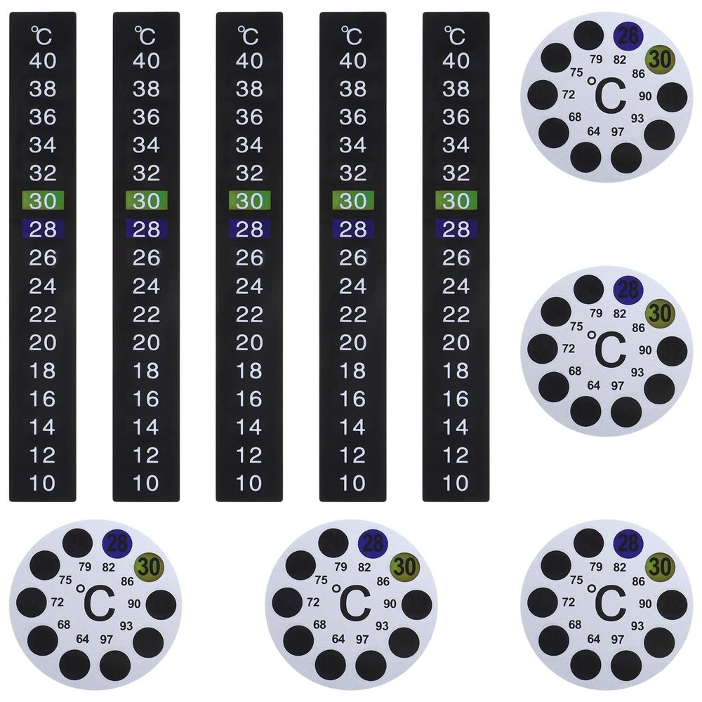 eMagTech Thermometer Stickers, Self-Adhesive, Color Changing