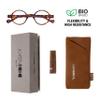 DIDINSKY Hakone Bio Havana Screen Bio 0.0 Reading Glasses view 2