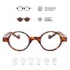 DIDINSKY Hakone Bio Havana Screen Bio 0.0 Reading Glasses view 3
