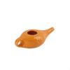 Ceramic Neti Pot Nasal Rinse Pot, 250 mL, Dishwasher-Safe, Lead-Free, Food-Safe Glaze | Gentle Nasal Rinsing & Moisturizing | Orange | Biebri view 2