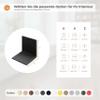 Quest Self-Adhesive PVC Angle Profile 35 x 35 mm - Black, 70 cm view 3