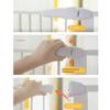 GHCXY White Metal Indoor Safety Gate, Extra-Wide Child and Pet Gate for Dogs, Cats, Babies, Doors, Stairs and Hallways view 4