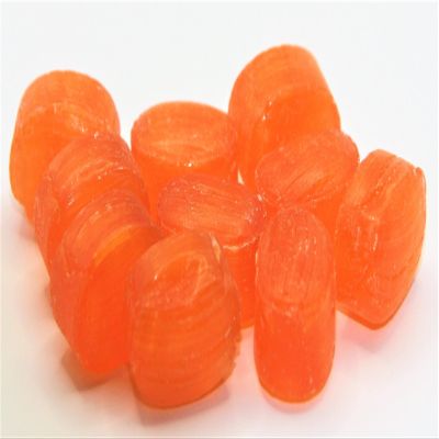 2.5 kg Sugar-Free Orange Fruit Hard Candy with Intense Flavor