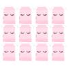 FOMIYES 50-Pack Pink EVA Drawstring Cosmetic Bags view 1
