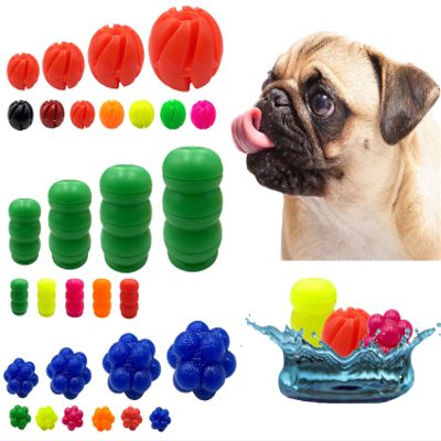 Berry Ball Dog Toy for Small to Large Dogs, 6 cm, Neon Yellow