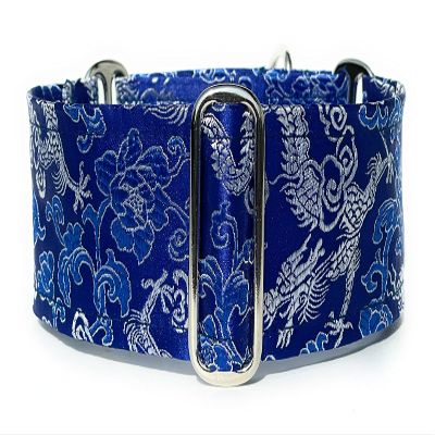Martingale Dog Collar for Greyhounds, Salukis, Whippets and Similar Neck Shapes, 5.1 cm Wide (XL: 43.2–55.9 cm)