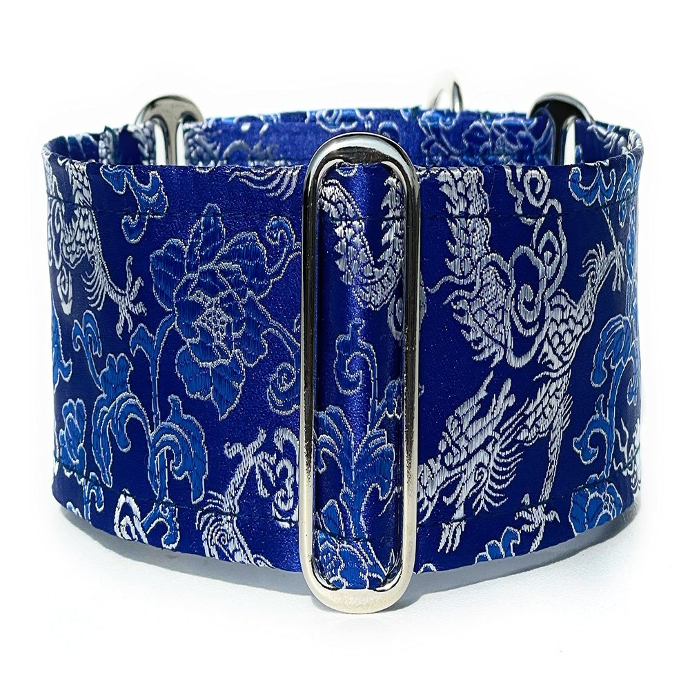 Martingale Dog Collar for Greyhounds, Salukis, Whippets and Similar Neck Shapes, 5.1 cm Wide (XL: 43.2–55.9 cm)