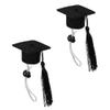 INOOMP 2-Piece Graduation Hat for Dogs view 1