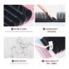 ANNAFRIS D-Curl Individual Eyelash Extensions, Synthetic Mink, Matte Black, 0.12 mm, 8–15 mm Mix view 4