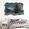 Sailboat 3D Wall Decal with Breakthrough Effect, 75 x 50 cm view 1
