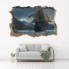 Sailboat 3D Wall Decal with Breakthrough Effect, 75 x 50 cm view 2