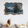 Sailboat 3D Wall Decal with Breakthrough Effect, 75 x 50 cm view 4