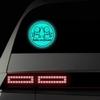 Nouiroy Twins on Board Car Stickers, 2-Pack, Highly Reflective Baby on Board Decals, 18.4 cm view 2