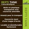 New 2019 Model Reptile Tank, XL, 38.5 cm x 21.5 cm x 24 cm view 3