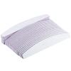 100x EWANTO Double-Sided Half-Moon Nail File, 179 x 29 mm, Washable, Gray/Pink view 4