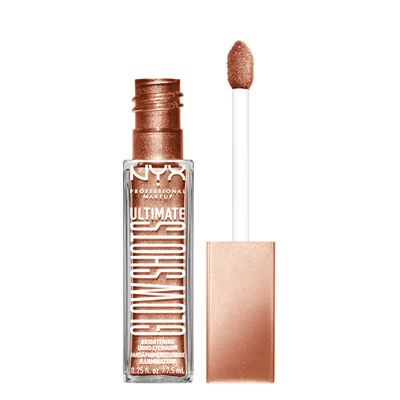 NYX Professional Makeup Liquid Eyeshadow, 12-Hour Wear, Non-Flaking & No Fallout, With Vitamin C, Ultimate Glow Shots, Golden Goji