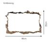 Rock 3D Wall Decal Landscape, Removable Self-Adhesive Sticker, 98 x 65 cm view 4