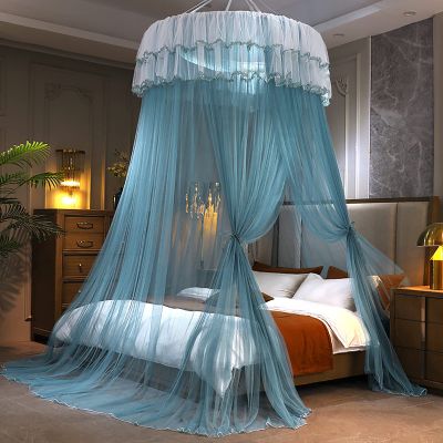 Luxury Princess Bed Canopy Mosquito Net, Green, 2 m