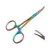 Comdent UK Hemostat Forceps, 12.5 cm, Curved, Multicolor view 1