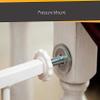 GHCXY Pressure-Mounted Baby Gate, 86–97.9 cm, No Drilling view 4
