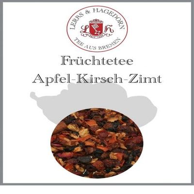 Lerbs & Hagedorn Apple-Cherry-Cinnamon Fruit Tea, 1 kg (approx. 81 liters)