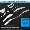 Allshow Gua Sha Scraping Massage Tool Set, IASTM Stainless Steel Muscle Scrapers for Soft Tissue Therapy (7 Pieces) view 2