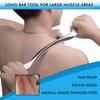 Allshow Gua Sha Scraping Massage Tool Set, IASTM Stainless Steel Muscle Scrapers for Soft Tissue Therapy (7 Pieces) view 3