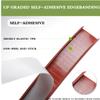 Self-Adhesive U-Shaped TPE Edge Band, 3 m x 14 mm, Brown view 4