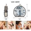 Vnurnrn Gray Cute Sloth Folding Compact Makeup Mirror view 2