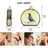 Vnurnrn Yellow Dark Sunbird Makeup Compact Mirror for Handbags, Folding Portable Pocket Mirror for Travel view 2