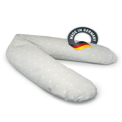 bedara Nursing Pillow, Pregnancy Pillow, Cotton Side-Sleeper Pillow, 190 cm, Raining Stars