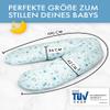 bedara Nursing Pillow, Pregnancy Pillow, Cotton Side-Sleeper Pillow, 190 cm, Raining Stars view 2