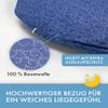 bedara Nursing Pillow, Pregnancy Pillow, Cotton Side-Sleeper Pillow, 190 cm, Raining Stars view 3
