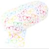 Paule & Knopf Happy Glasses Case FRAMES with Microfiber Cloth view 1