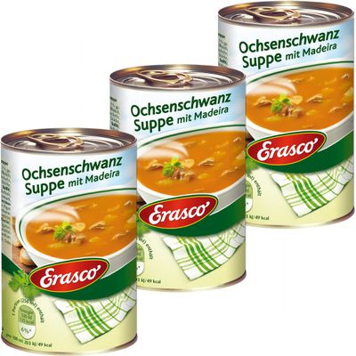 Oxtail Soup with Mushrooms and Madeira, 385 ml, 3-Pack