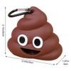 Wudaizhi Cute Dog Poop Shaped Bag Holder view 3