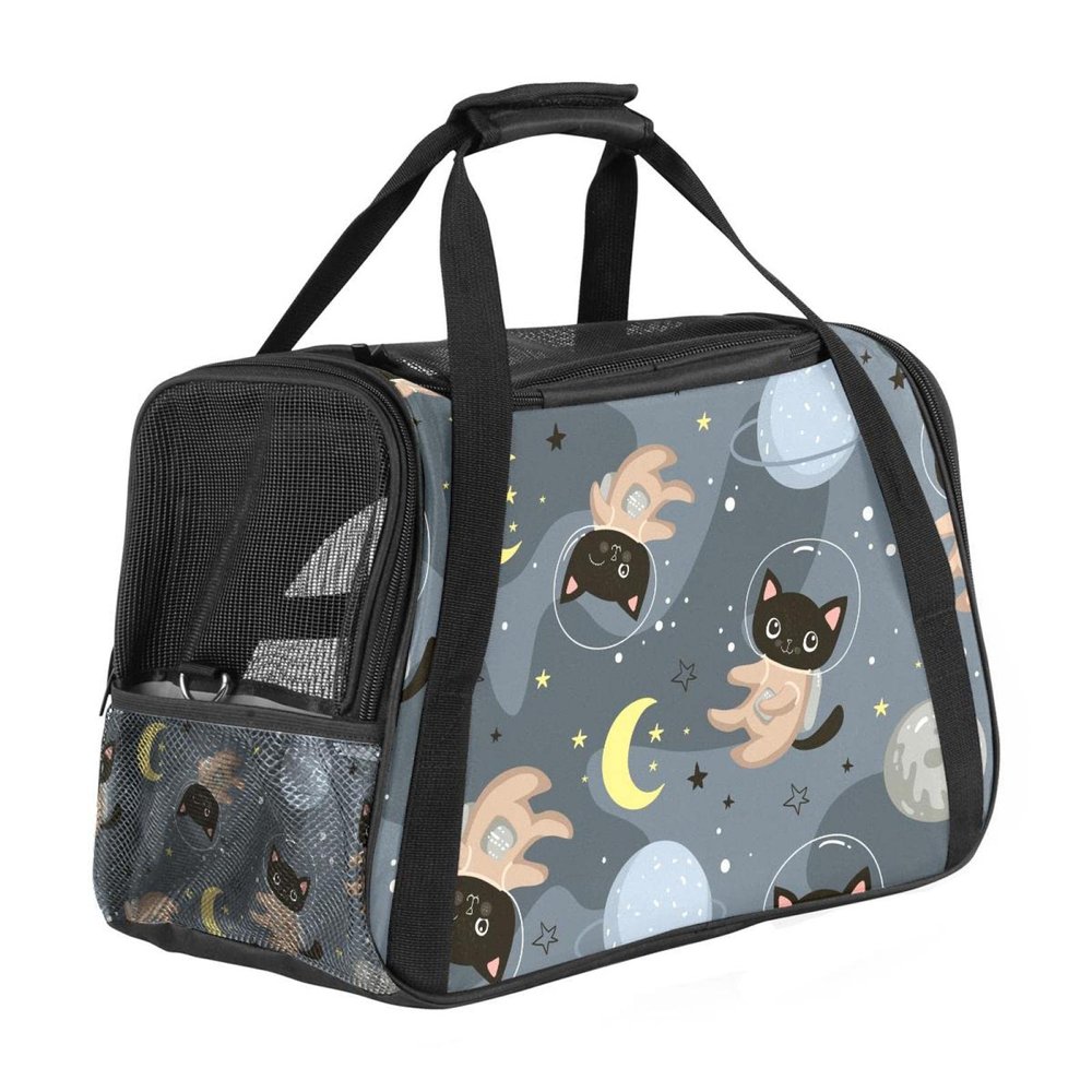 Pet Carrier for Cats and Dogs, Gray