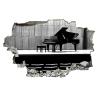 Piano Wall Decal 3D Breakthrough Music Wall Sticker, Self-Adhesive, Black and White, Removable Wall Decor view 1