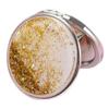 Easnea Compact Round Travel Makeup Mirror for Women, Purse-Size Folding Magnifying Mirror - Gold view 3