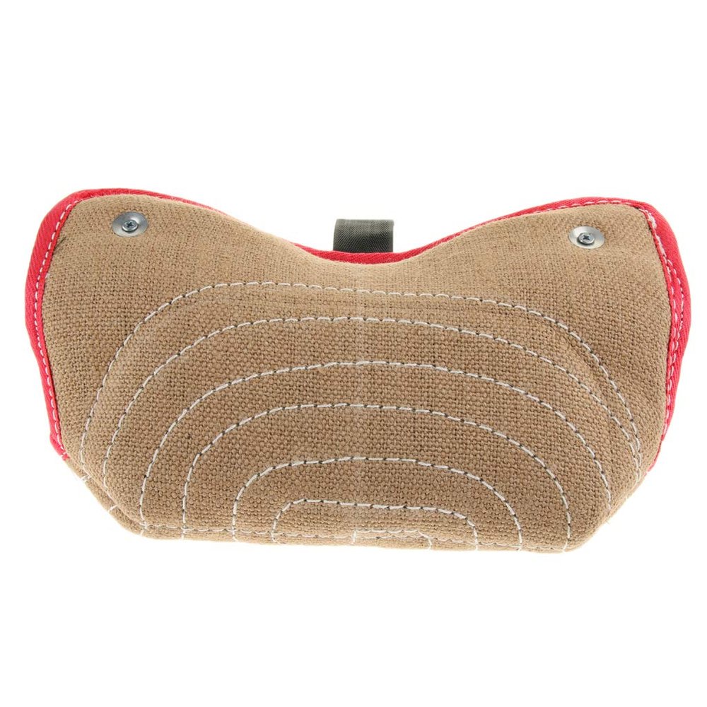 Easnea 2-Handle Jute Bite Wedge Tug Toy and Dog Bite Sleeve