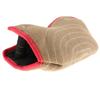 Easnea 2-Handle Jute Bite Wedge Tug Toy and Dog Bite Sleeve view 4