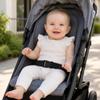 LUOZZY 4-Pack 2-Point Replacement Harnesses for Strollers and High Chairs, Black, M view 4