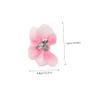 FOMIYES 10-Piece Nail Accessories with Pink Resin Beads view 2
