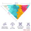 Chiffon Dog Bandanas, Triangle Bib Scarves, 2-Pack view 3